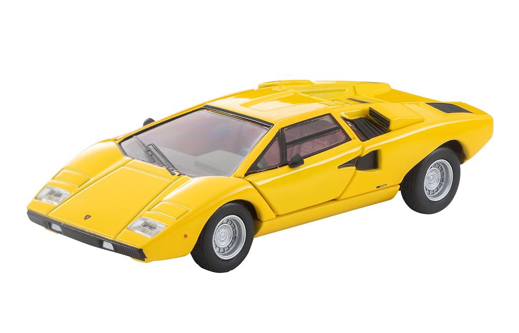 Tomytec Tomica Limited Vintage Neo Lamborghini Countach LP400 Yellow Finished Model 1/64 LV-N