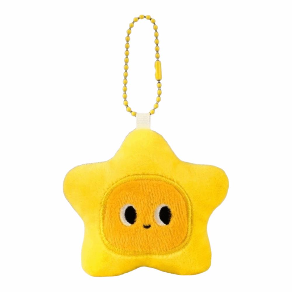 Stuffed Doll Star Plush Key Chain Cute Doll Couple Keychain Stars Keychains Christmas Gift