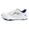 Li-Ning Модные удобные амортизирующие нескользящие износостойкие низкие кроссовки унисекс кроссовки белые APPV013-2