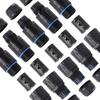 5шт IP68 водонепроницаемая распределительная коробка, наружный 2-контактный электрический кабельный разъем для провода 3,5-6,5 мм