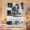 Custom Personalized Tapestry,Benson Boone Print Custom Name Text Wall Art Hanging for Bedroom