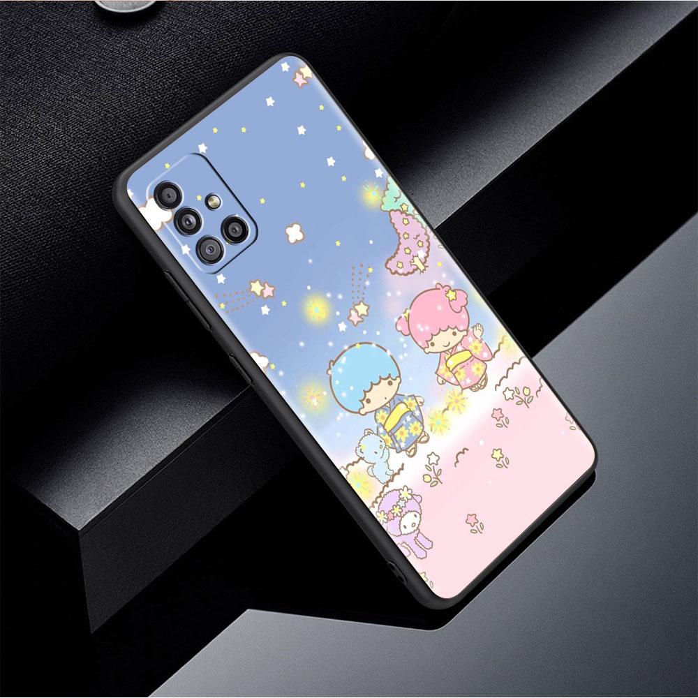 Чехол LittleTwinStars для Samsung Galaxy A52 A12 A51 A32 A21s A71 A32 5G A12 A22 A53 A31 A13 A72 A02s A41 A03 A04 Чехол для телефона