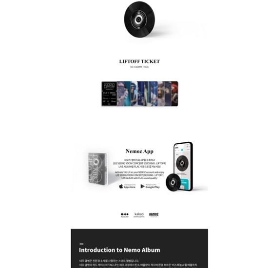Lee Seung Yoon -Concert Live Album [DOCKING : LIFTOFF] LIVE ALBUM (NEMO)