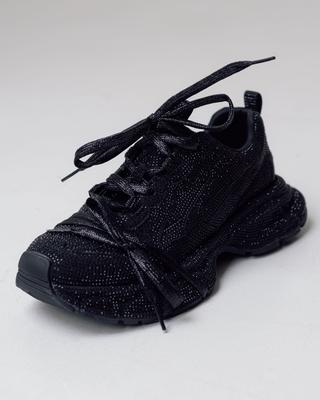 Кроссовки женские Prima d'Arte 8905 36 черные текстиль