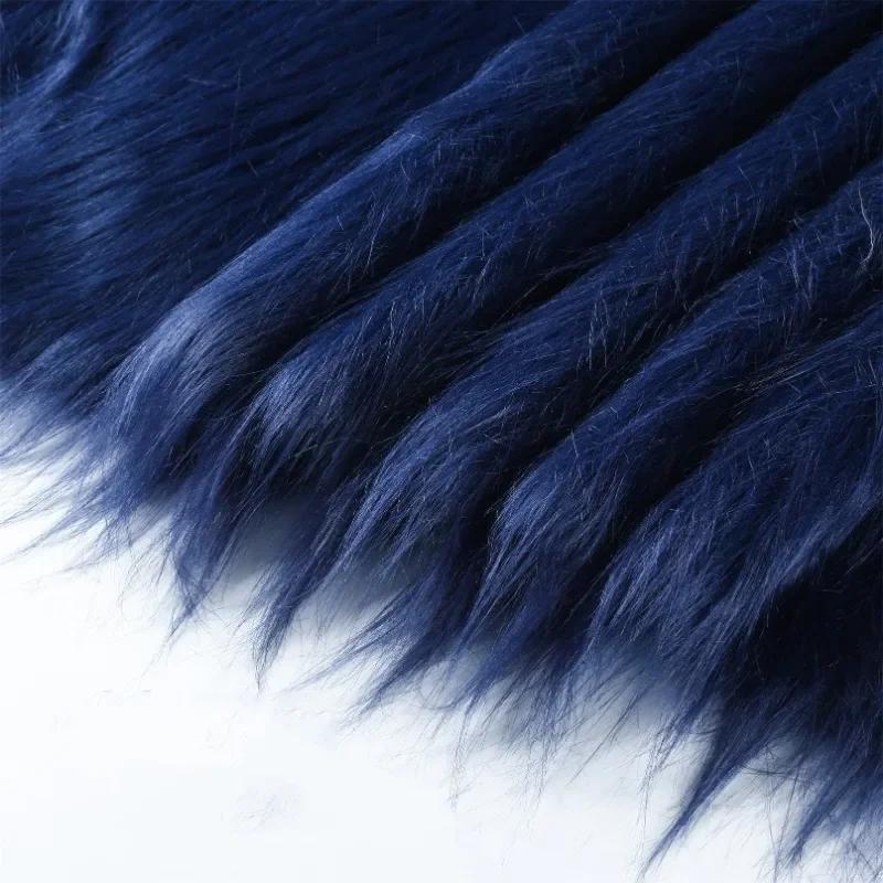 12 см 100x180 см искусственный плюшевый мех ткань для реквизита для фотографий своими руками стул декоративный фон плюшевый коврик игрушка для животных кукольная ткань