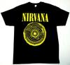 NIRVANA Круг Вестибюля Футболка Гранж Рок Курт Кобейн Мужская Футболка Новая