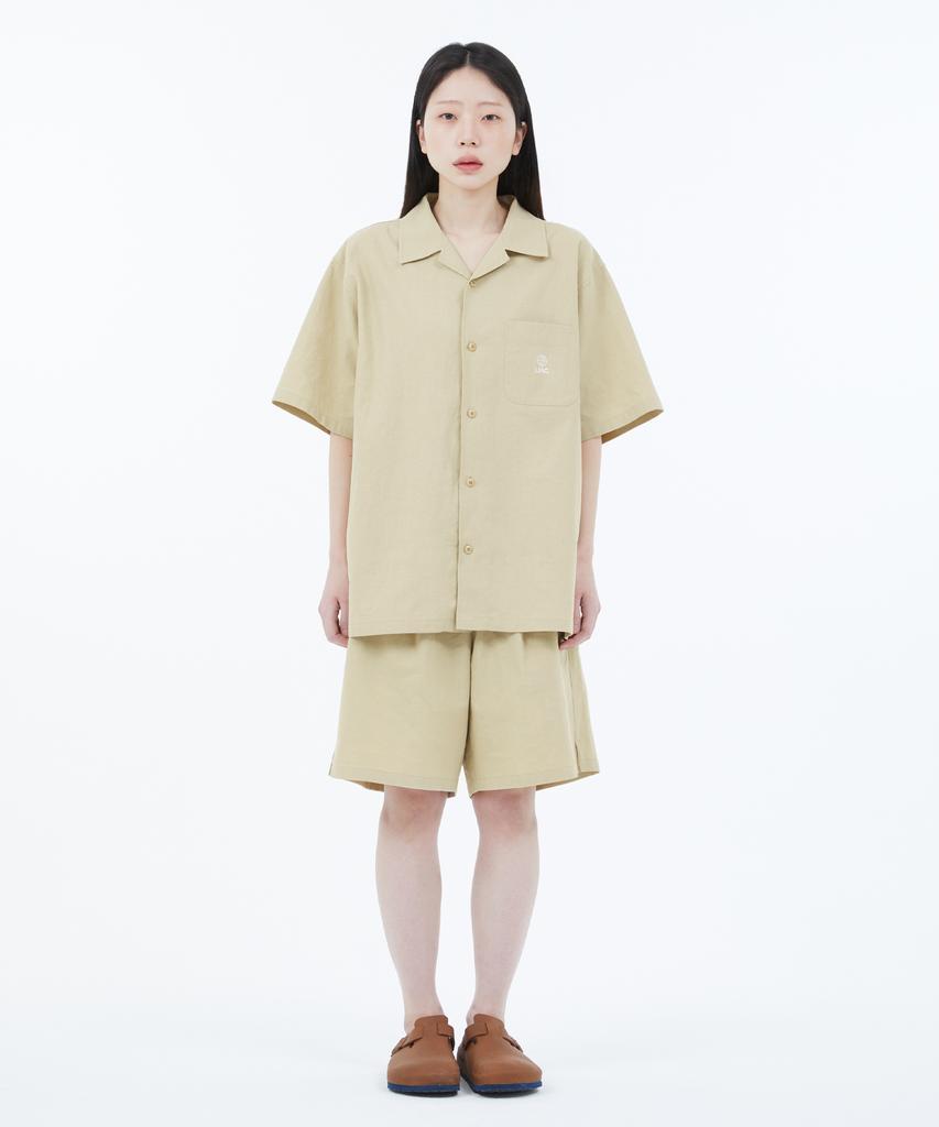 Шорты LMC Globe Linen Оливковые