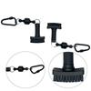 Mini Golf Dry Cleaning Brush With Removable Magnet Heavy Duty Nylon Bristles Easy Clean Golf Accessory for Beginner Golf Players
