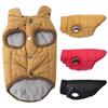 Autumn Winter Warm Dog Coat Fleece Clothes Windproof Waterproof Pet Jacket with D-ring Puppy Vest Chihuahua Yorkshire Costume for Small Medium Dogs