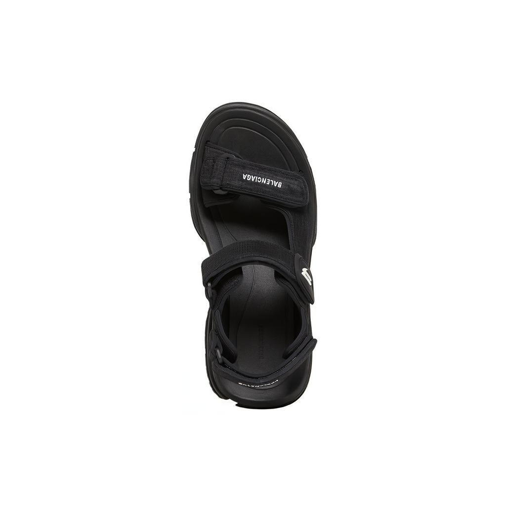 Balenciaga Tourist Sandals 'Black' Men's 706279W2CCA1000