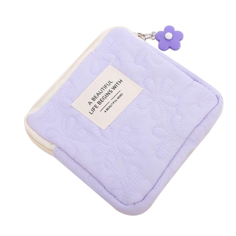 Женская маленькая косметичка, дорожный мини-органайзер для гигиенических салфеток, органайзер для макияжа, монет, денег, карт, помады для хранения