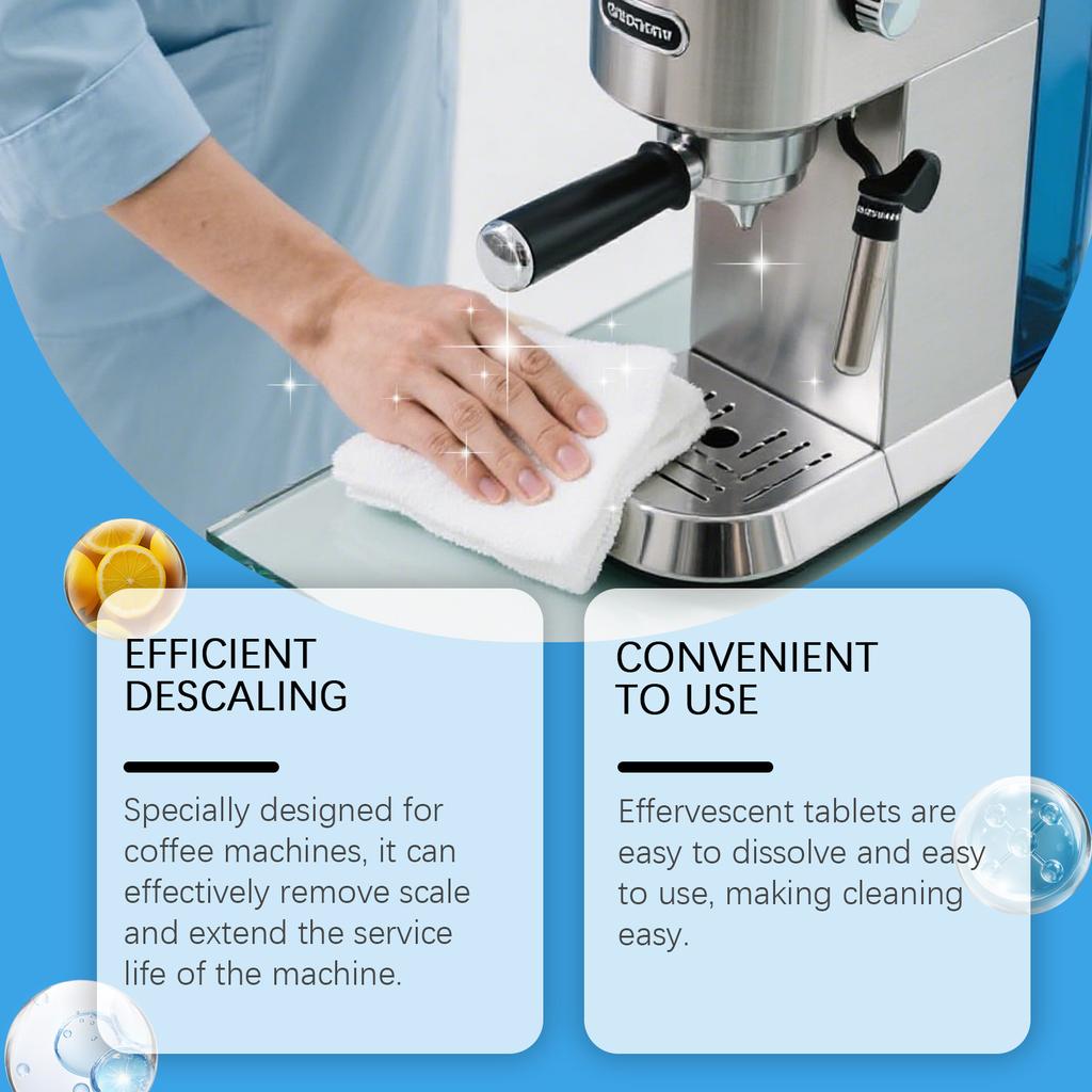 Coffee Machine Cleaning Sheet For Cleaning Scale And Stains, Stainless Steel Coffee Machine Filter Screen Cleaning Sheet.