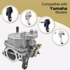 Carburetor For Yamaha 4-Stroke 15hp F15 Outboard 66M-14301-10-00 66M-14301-11-00