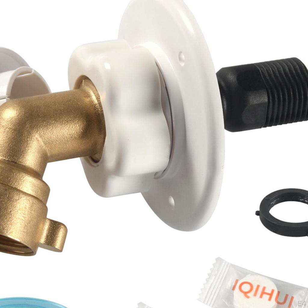 Комплект впускного отверстия для залива воды в городском автофургоне и латунная трубная резьба для шланга для прицепа-кемпера, морская прочная конструкция