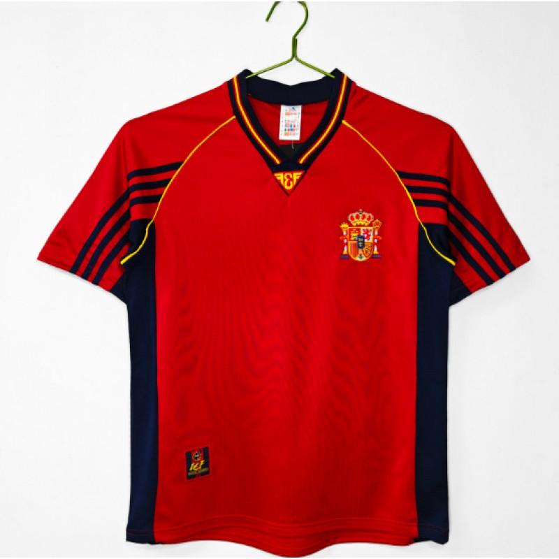 Retro National Team Football Jerseys Spain Brazil Turkey Nigeria Short Sleeve Sports Men Women