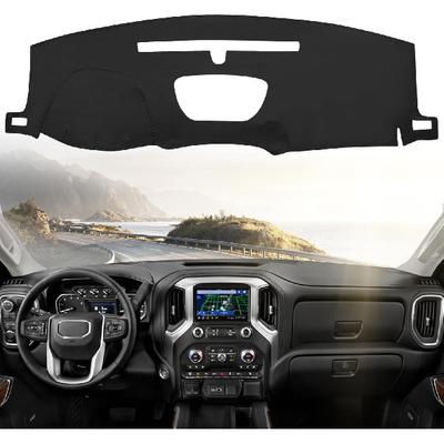 Кожаное покрытие-коврик на приборную панель PU Совместимо с - Chevrolet Silverado&GMC Sierra 1500/2500HD/3500HD(Несовместимый Hyundai Sonata NF)