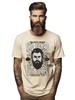 PrintBar ''You Don't Choose the Beard'' Funny T-Shirt - Embrace the Beardvolution!