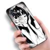 Японский ужас манга черный силиконовый чехол для телефона для Xiaomi Redmi Note 10 11 11S 12 13 4G 8 9 11T Pro 5G Plus 8T 9S 10S 12S