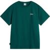 Leisure Sport Solid Color Casual Pullover Crew Neck Short Sleeve T-Shirt Men Tops Green 630936-60