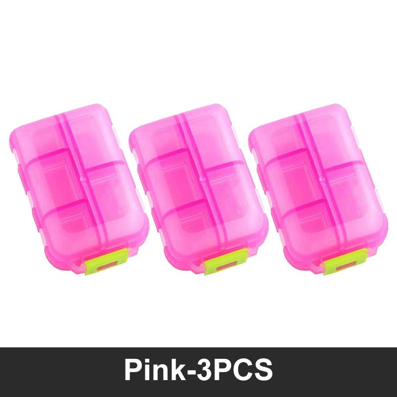 Новый удобный для путешествий таблетница дозатор таблеток органайзер для таблеток контейнер для таблеток разделитель лекарств коробки для лекарств