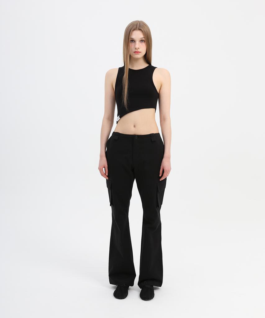 SLLOW GARMENTS Брюки-карго с разрезами