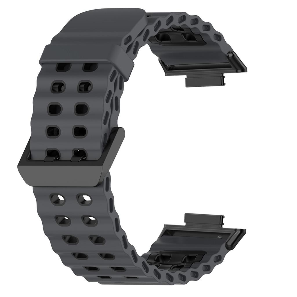 Силиконовый ремешок для Redmi Watch 5, ремешок для Redmi Watch 4, Xiaomi Mi Band 8 Pro/9 Pro, двухцветный дышащий ремешок, спортивный браслет