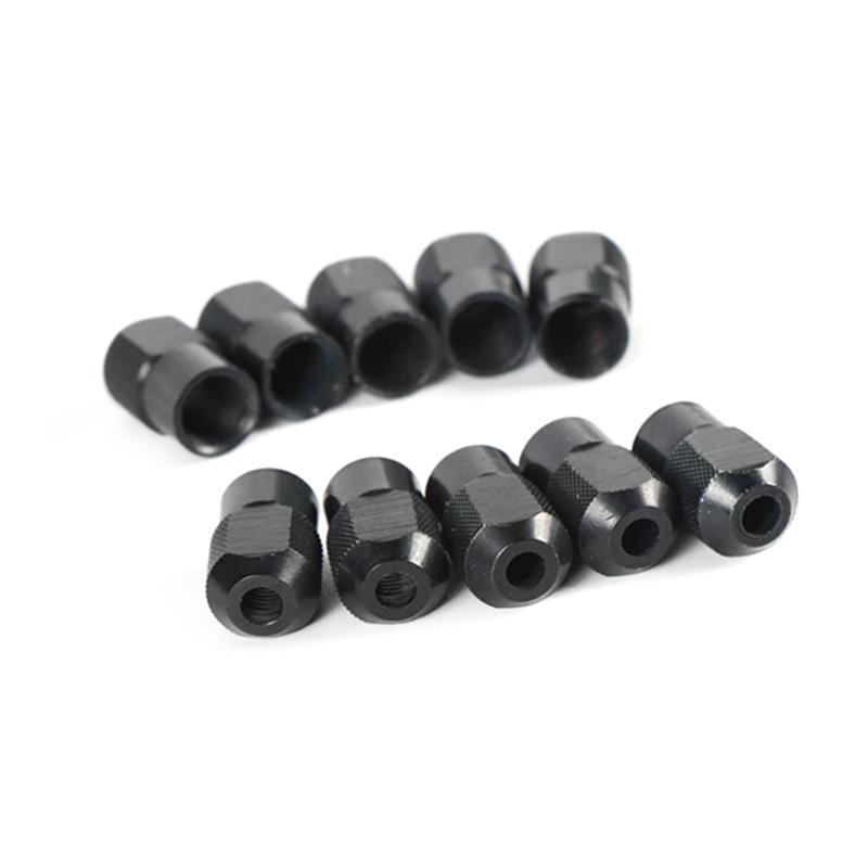 5Pcs/set Mini Drill Chuck for Dremel Accessories Rotary Tools Chuck Nut Power Tool Nuts M8x0.75mm Abrasive Tools