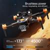 New V188 RC Drone 8K HD Aerial Photography ESC Three Cameras Optical Flow Positioning Obstacle Avoidance WIFI FPV Brushless Quadcopter Toy Gift