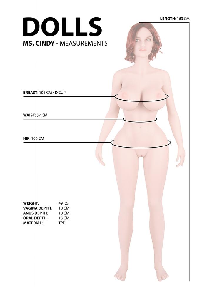 Синди настоящая кукла любви