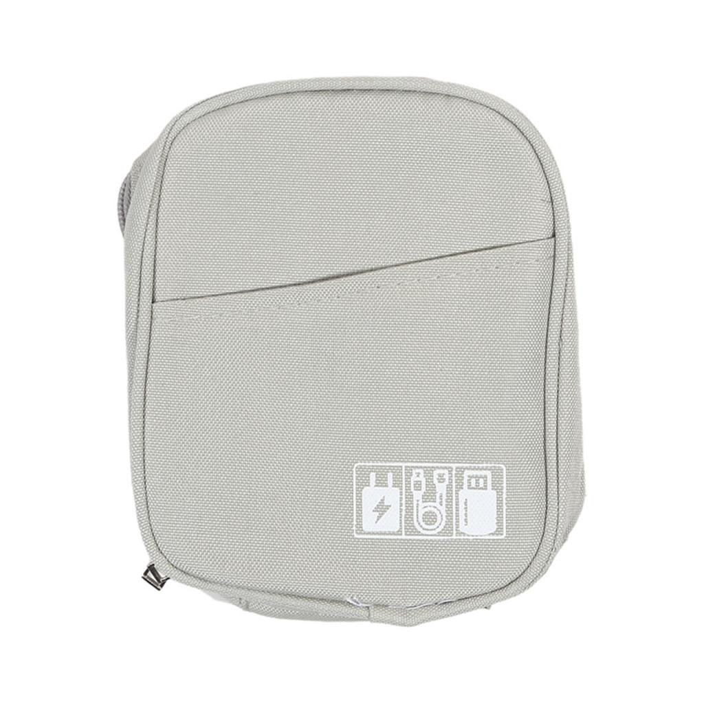 Portable Data Cable Organizer Bag Water-proof USB Power Bank Earphone Storage Case Travel Digital Accessories Pouch