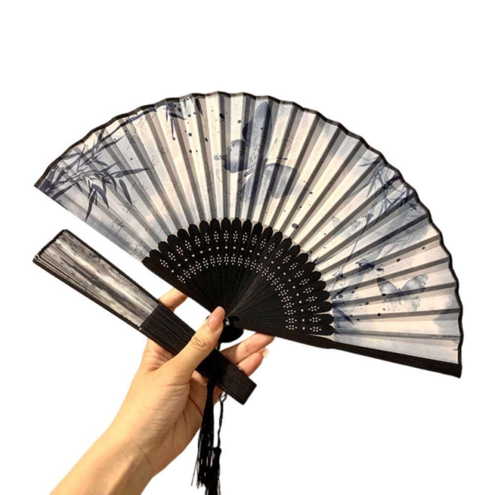 Butterfly Retro Handheld Fan Chinese Style Dance Fan Unisex Decorative Hand Fan Wedding