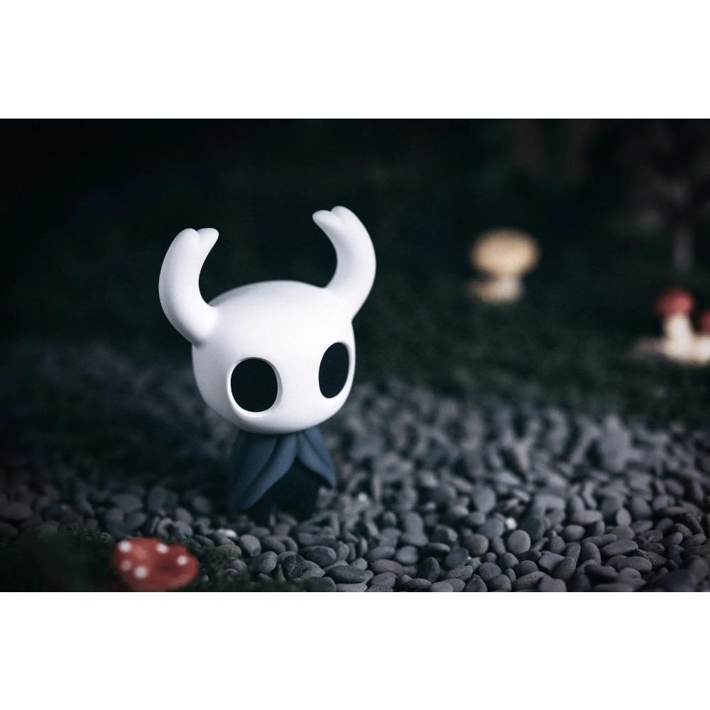 10СМ Аниме Hollow Knight Маленький Рыцарь Фигурка Милый Q Версия Модель Игрушки И Коллекция Подарков Декоративные Окружающие Украшения ПВХ