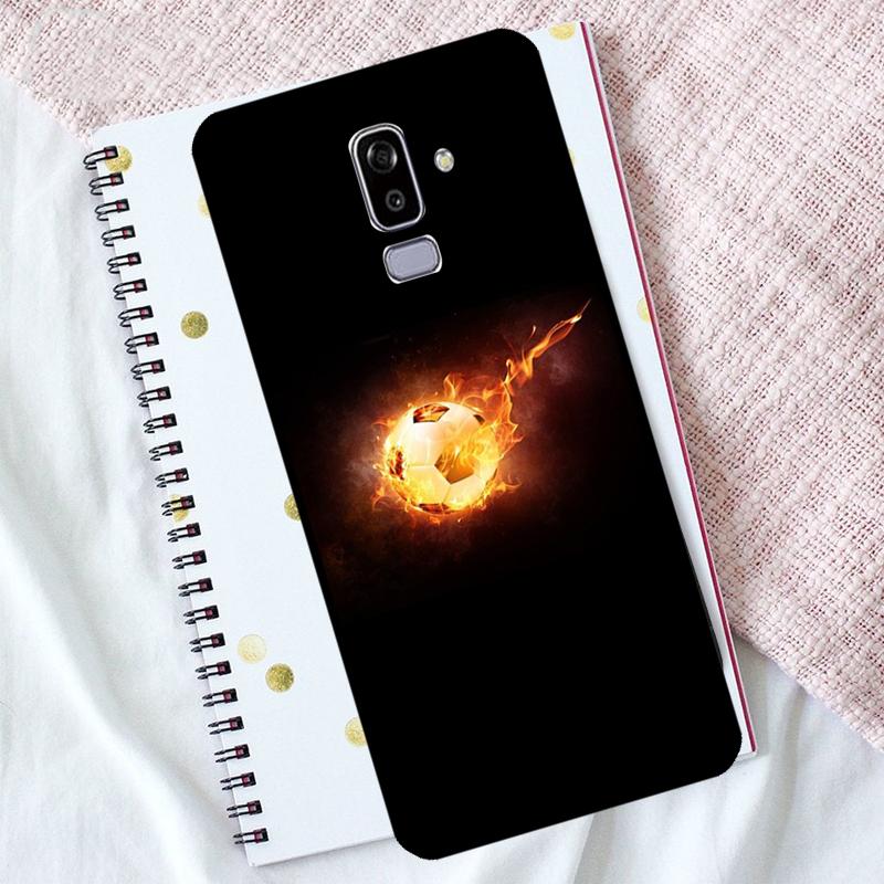 Чехол для телефона Samsung Galaxy M15 M11 M31 M21 M53 M13 M32 M52 M35 M55 M14 M34 M54 M06 M16 M36 M56 с принтом Огненный Футбол