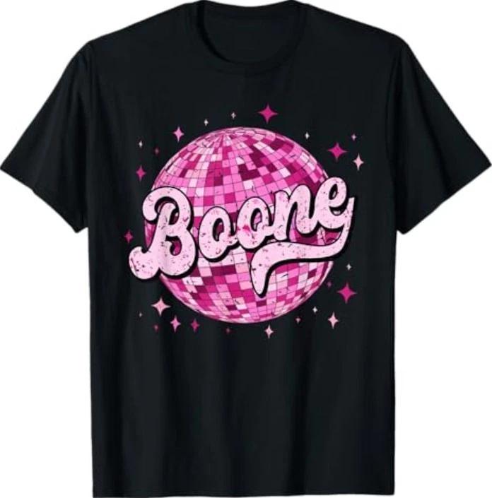 Retro Boone First Name I Love Boone 80's Vintage T-Shirt