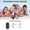 JoHalF Extendable Octopus Tripod Flexible Selfie Stick Tripod Stand with Phone Holder 1 4 Inch Screw Remote Shutter for