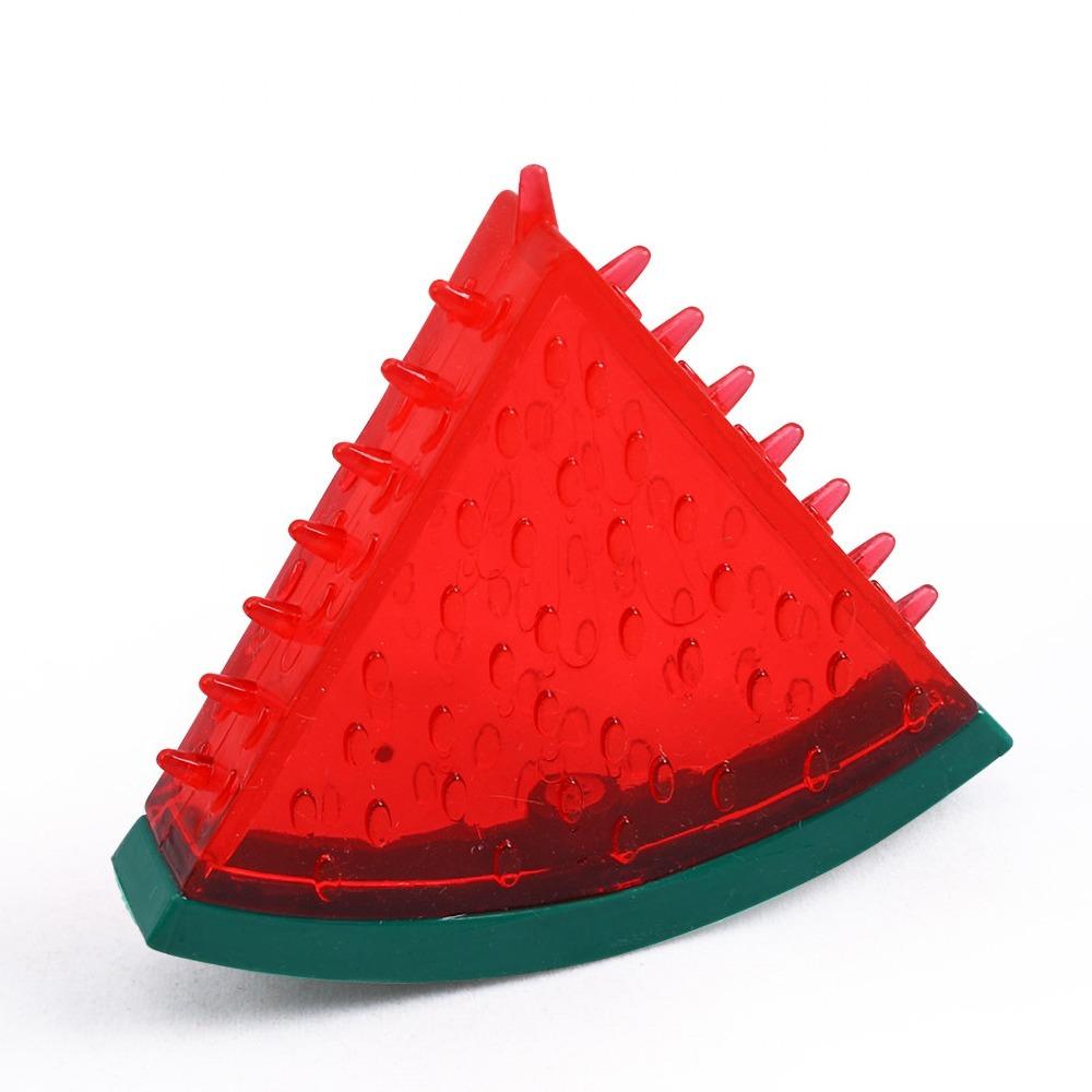 Fruit Shape Freezable Teether Elastic Surface Fruit Chew Toy Fruit Pet Toy Outdoor Cooling