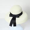 Ladies Women Sun Hat Straw Spring Summer Floppy Beach Wide Brim Hat