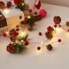 LED Copper Wire Lights Pinecone Light String Pine Needle Decoration Small Mulberry Creative