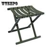 Military Folding Stool Carbon Steel Durable Canvas Chair Fishing Bench Portable Chair Simple Furniture