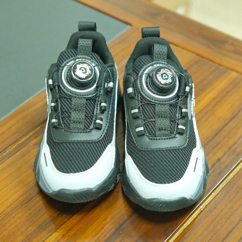 Детская обувь Мальчики Кроссовки Tenis Новый дизайн Осень Детские Платформенные кроссовки Повседневные Спортивные кроссовки для Мальчика Массивный стиль