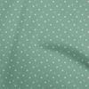 Cotton Flex Dusty Teal Green Fabric Retro Paw Dress Material Fabric Print Fabric By The Yard 40 Inch