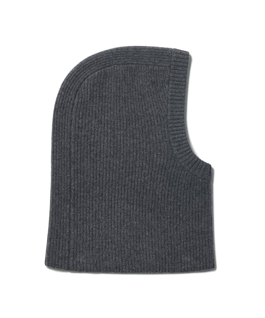 MUSINSA STANDARD Lambswool Oversized Knit Balaclava [Medium Grey]