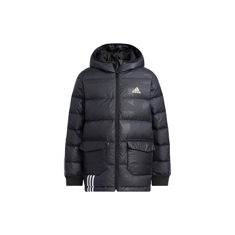 adidas Детские пуховики с капюшоном Умеренные H45038