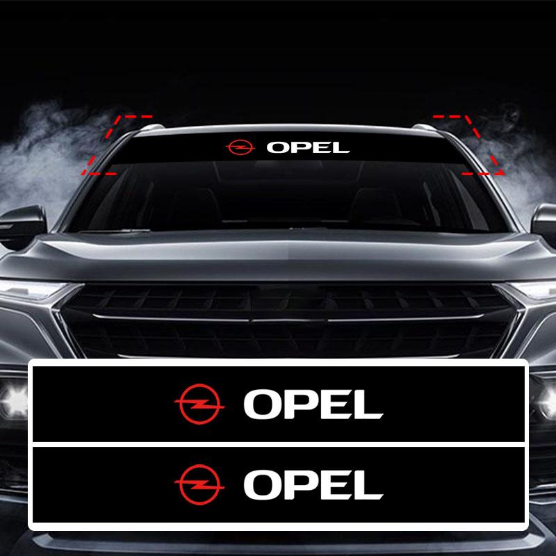 Наклейки на лобовое стекло автомобиля Передняя и задняя декоративная эмблема Для Opel Insignia Astra Antara Meriva Zafira H G Corsa