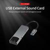 Внешняя звуковая карта USB, оптоволоконная звуковая карта SPDIF, адаптер для наушников AC-3 DTS, 7.1 5.1-канальная звуковая карта, оптический адаптер для ноутбука