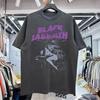 Футболка Black Sabbath Угольная с коротким рукавом Классический стиль Репринт S-5XL Унисекс
