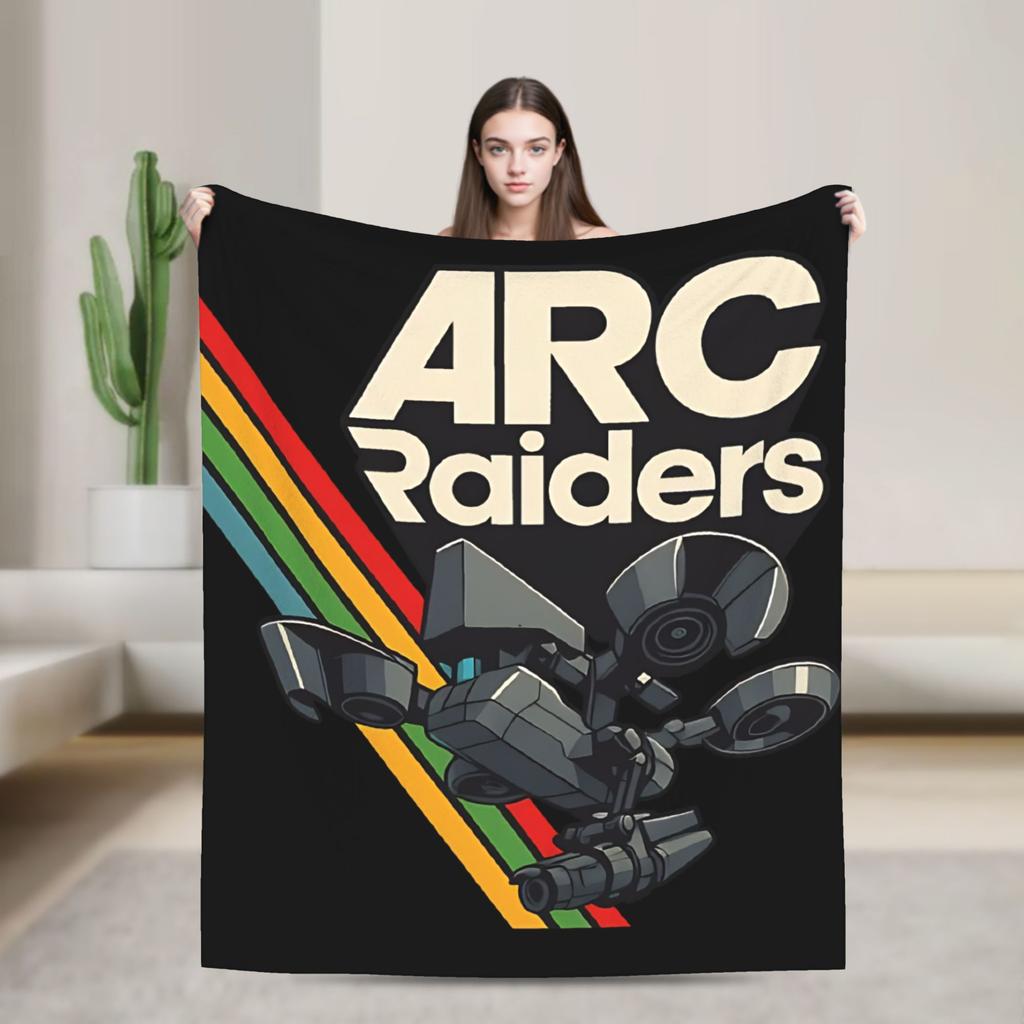 Arc Raiders Video Games Accessories Blanket Cozy Soft Throw Blankets for Living Room 50x60 Inches Multiple Sizes Bedding Throws