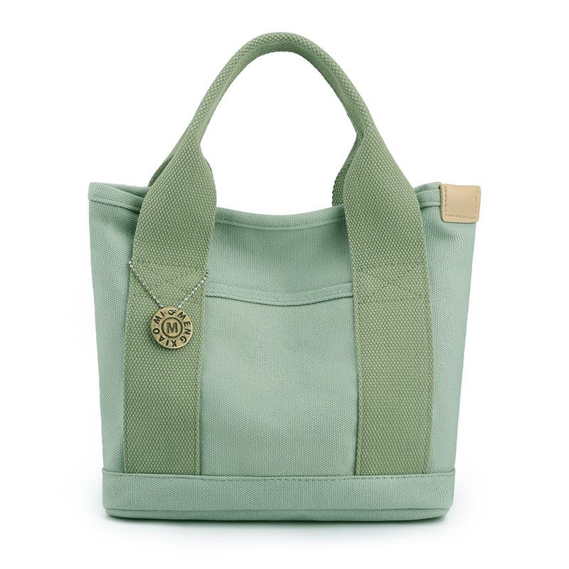 Japanese-style canvas bag, portable lunch bag, mommy bag, simple lunch box bag, canvas bag, gift, convenient storage pouch