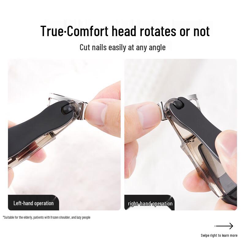 ZWILLING Вращающиеся на 360° кусачки для ногтей с защитой от брызг