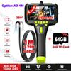 5" IPS 360° Articulating Borescope,6mm Snake Tube IP67 Waterproof Industrial Endoscope 64G for Auto Engine Pipe HVAC Inspectio
